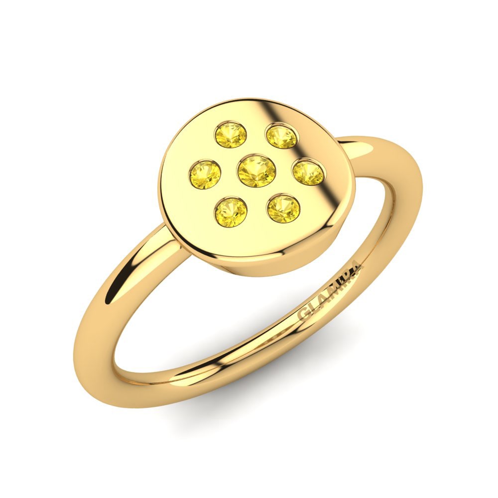 18k Yellow Gold Kid's Ring Tiane