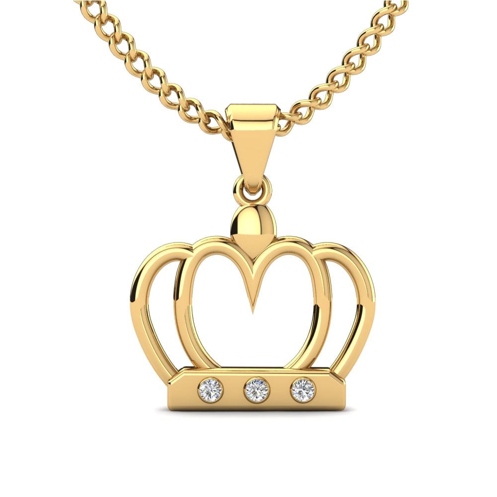 Moissanite Pendentif pour enfant Usoa