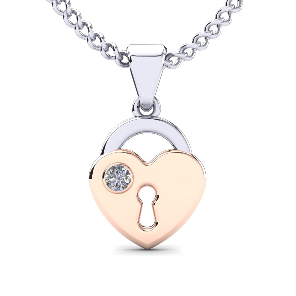 Moissanite Pendentif pour enfant Zaika