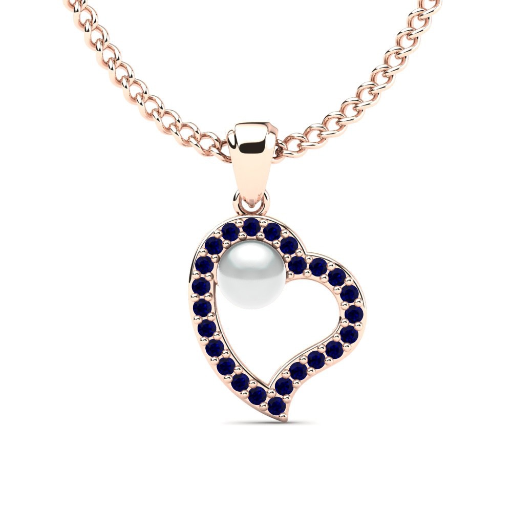 Sapphire Women's Pendant Kanvika Ø4 mm
