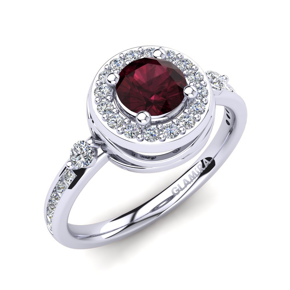 Garnet Engagement Ring Karpathos