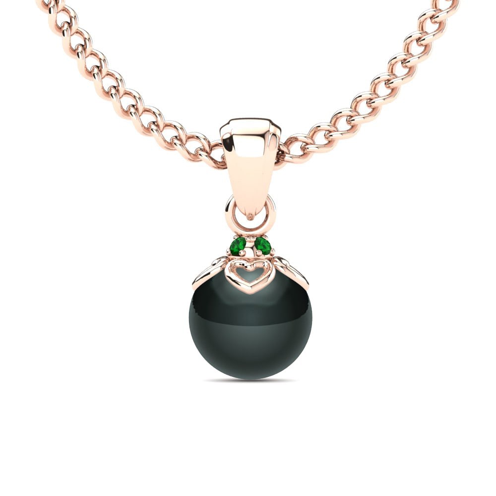 Green Zirconia Women's Pendant Keviona Ø6 mm