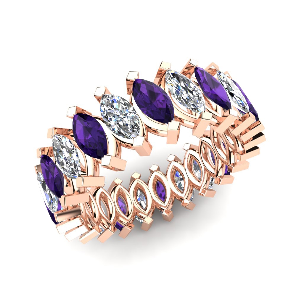 Améthyste Bague Litiana