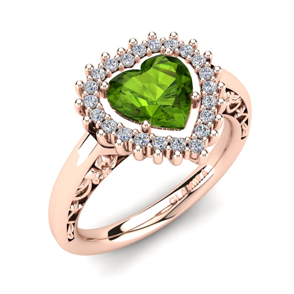 18K Rood Goud Dames Ring Machi
