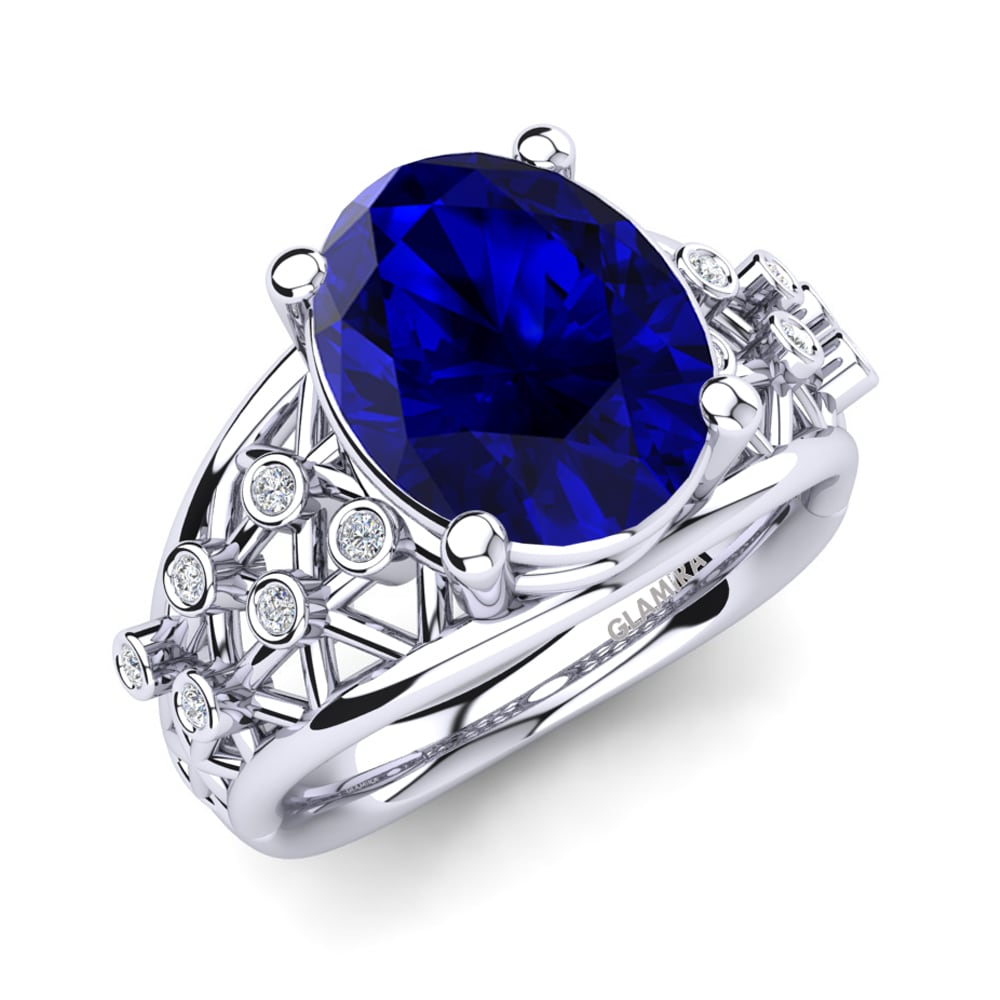 Saphir Verlobungsring Mackella