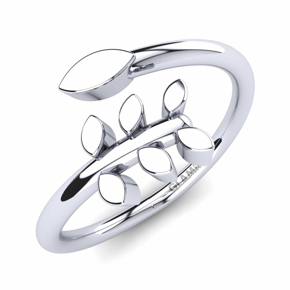 Knuckle Rings Marette 585 White Gold