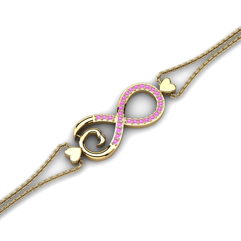 Pink Tourmaline Bracelet Mayaguana