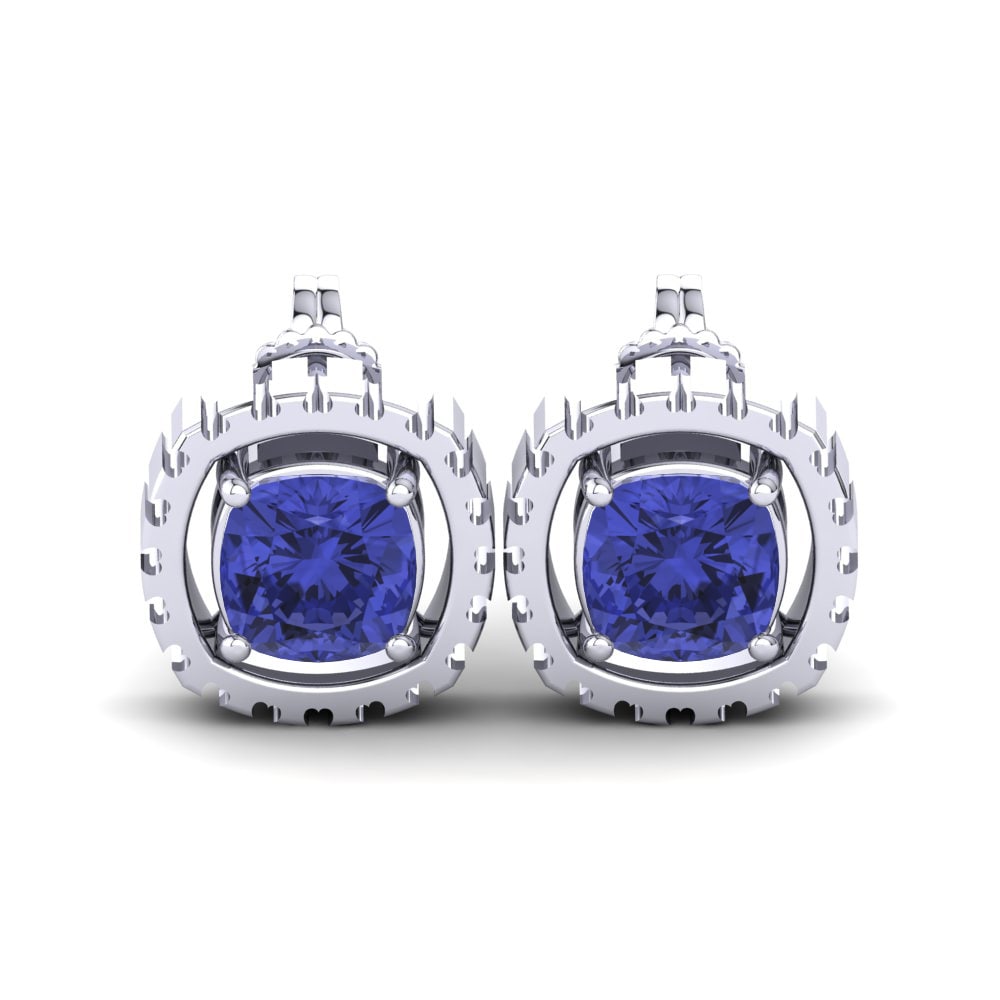 Boucle d'oreille femme Miasara Tanzanite