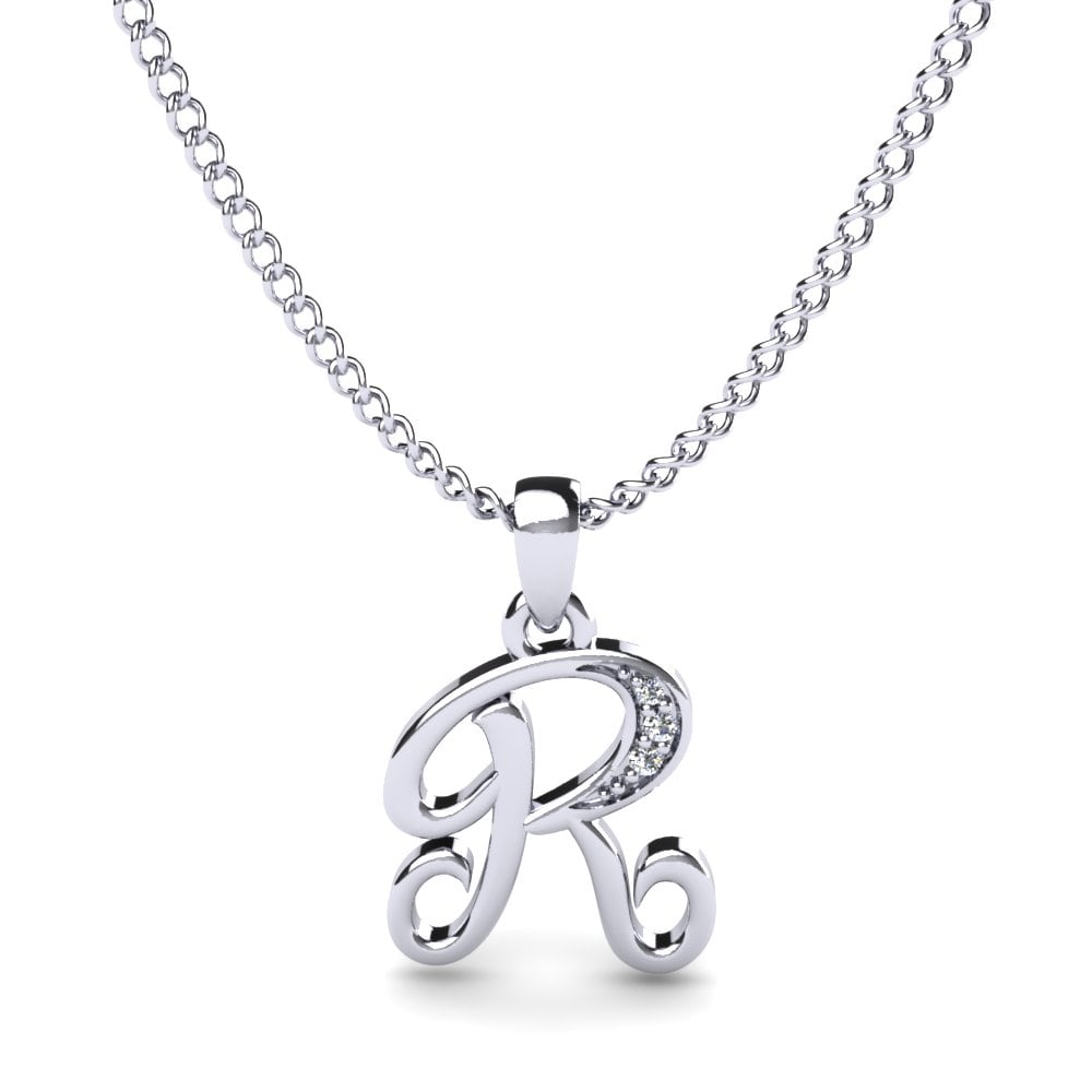 Initials Necklace R