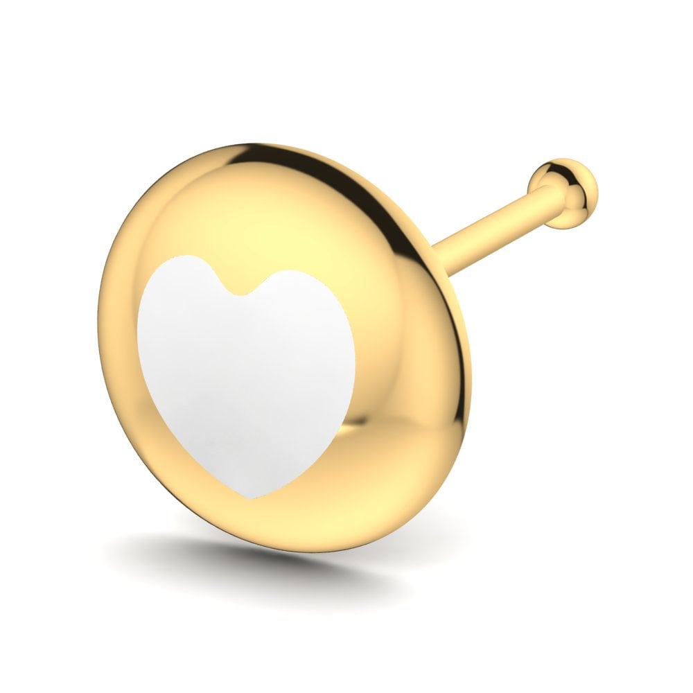 18K Geel Goud Neus Pin Widaliz