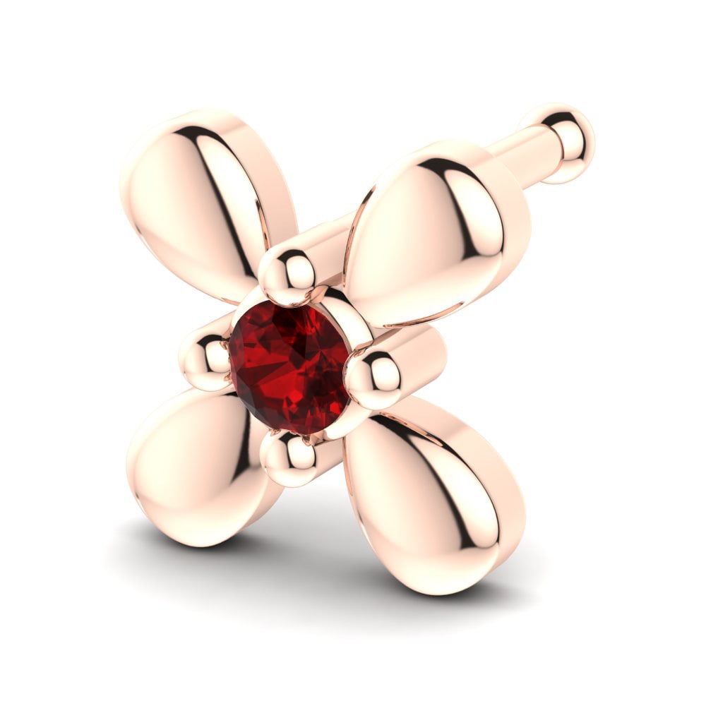14ct Rose Gold Nose Pin Anitra