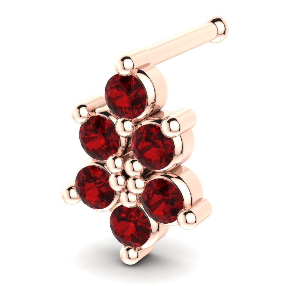 14ct Rose Gold Nose Pin Arvalis