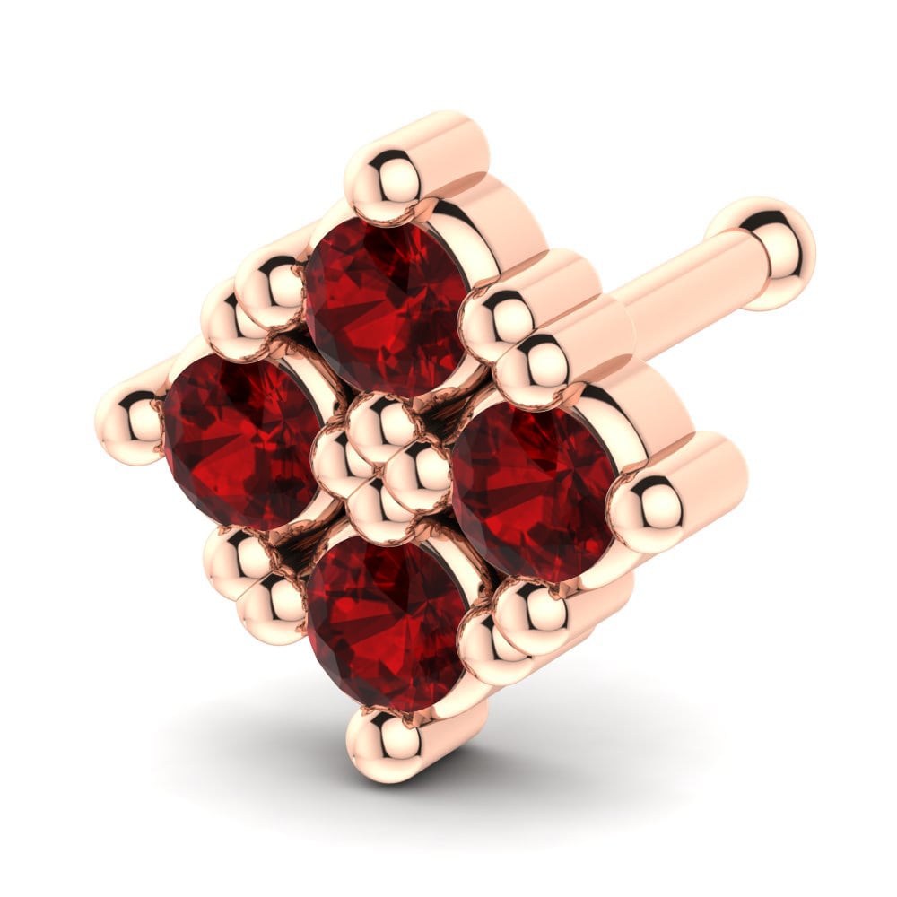 14ct Rose Gold Nose Pin Radhia