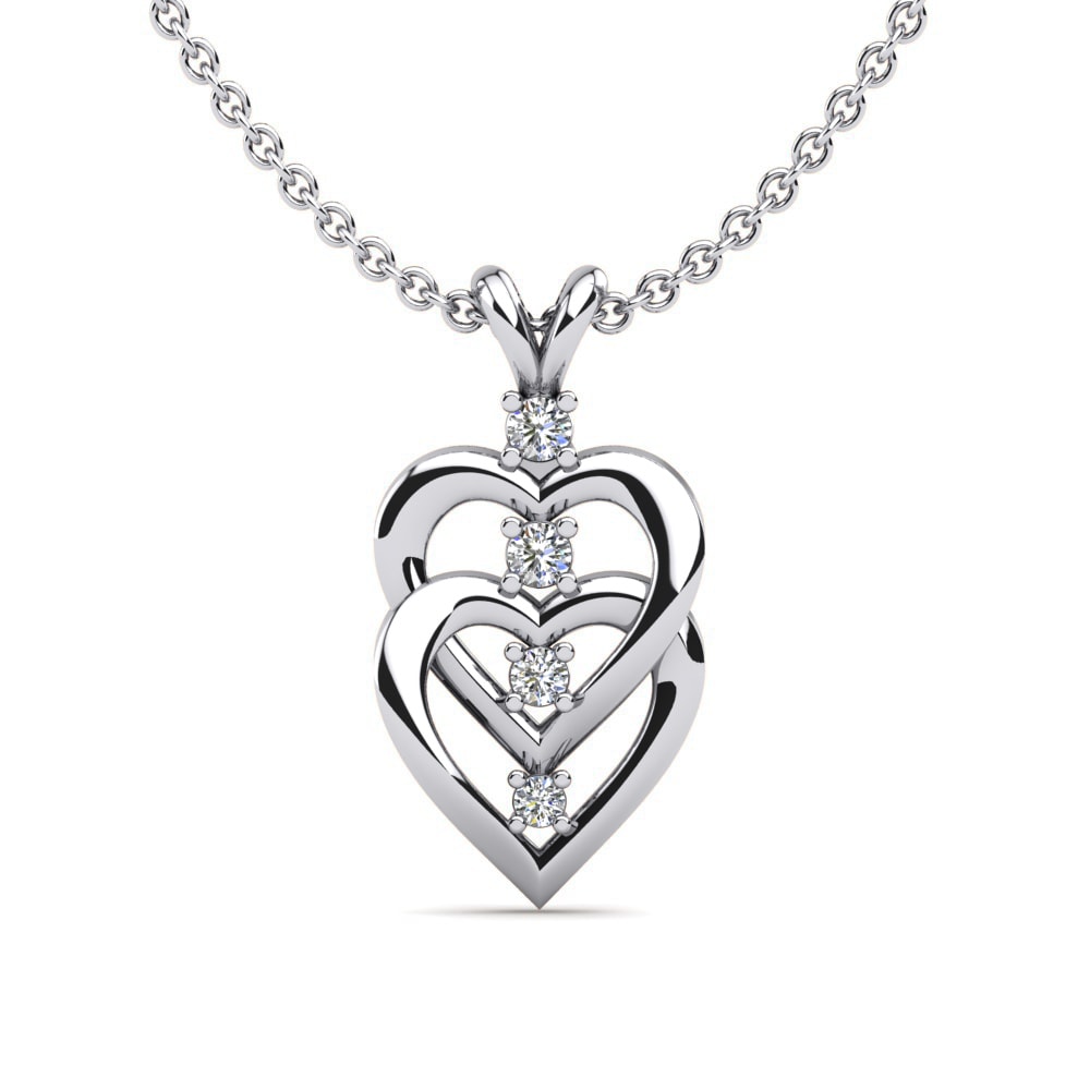 Laboratorium Gekweekte Diamant Dames Hanger Niger