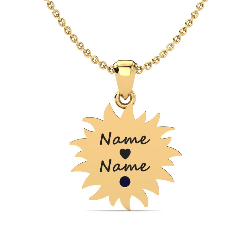 Sapphire Women's Pendant Laine