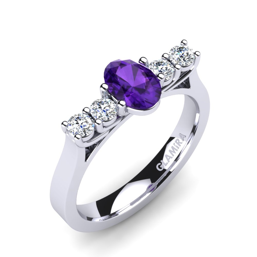 Amethyst Verlobungsring Kenzie
