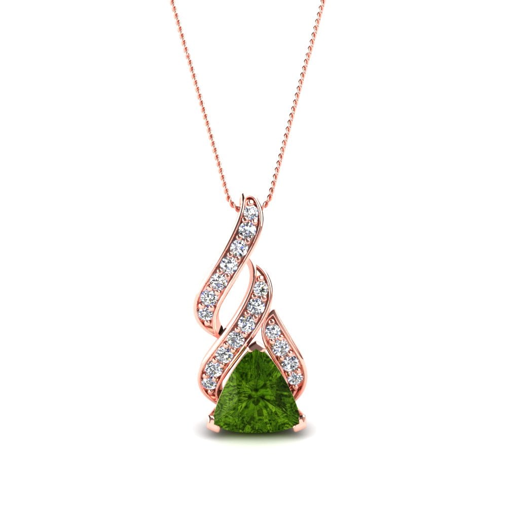 18K Rood Goud Dames Hanger Darlene