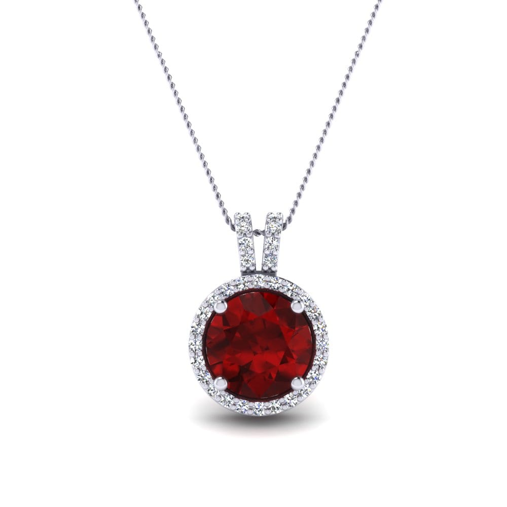 Round Women's Pendant Laura