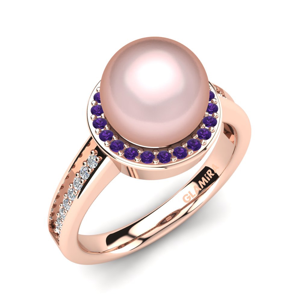 Amethyst Ring Korlina Ø8 mm