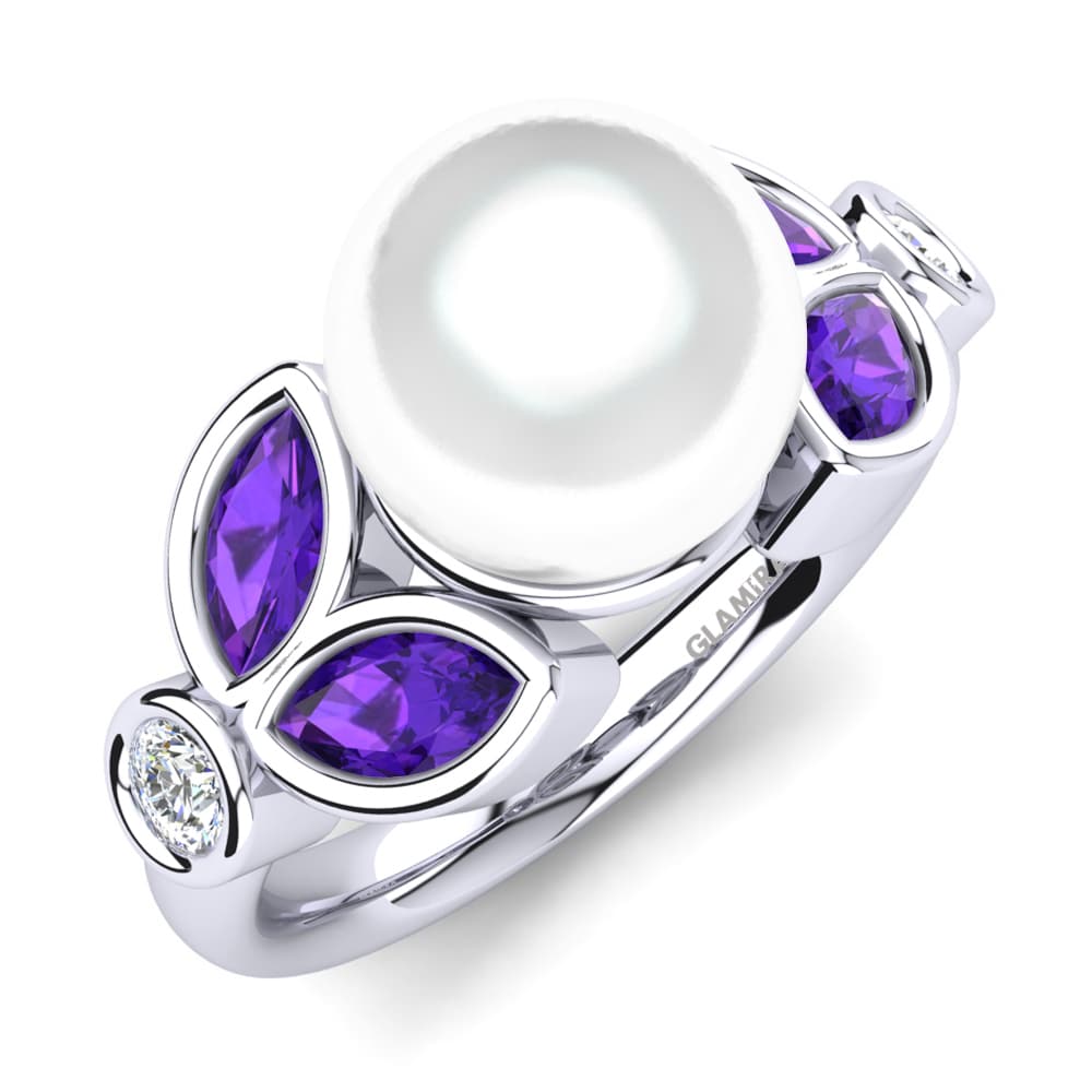 Amethyst Ring Littria Ø8 mm