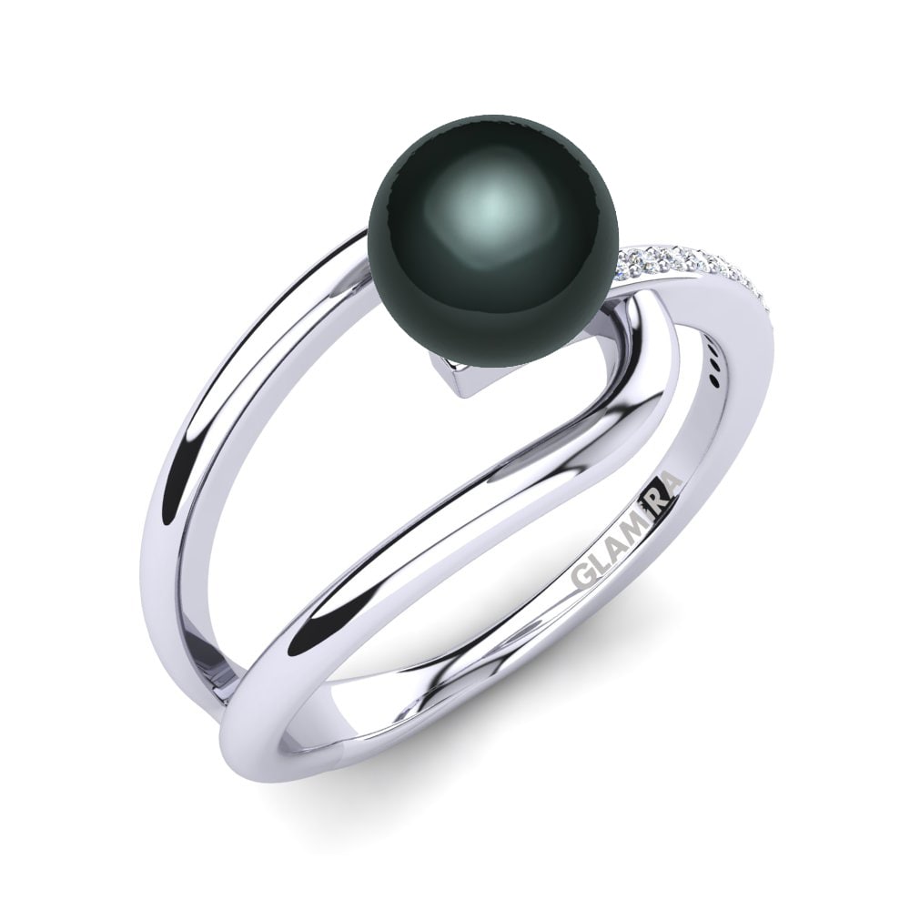 Zaffiro Bianco Anello Kanshika Ø6 mm