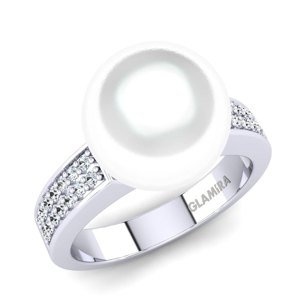 Platine 950 Bague Opium Ø10 mm