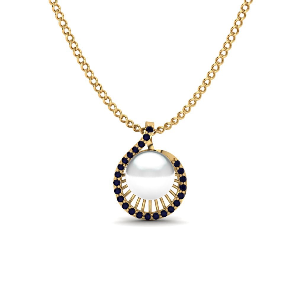 Sapphire Women's Pendant Ruperta Ø8 mm