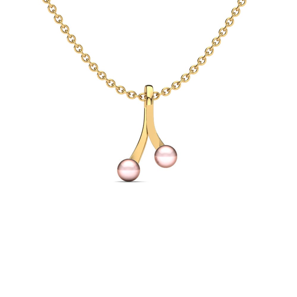 14k Yellow Gold Women's Pendant Morello