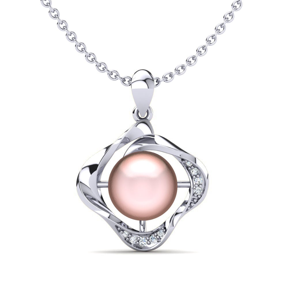 Zirconia Women's Pendant Delmare Ø10 mm