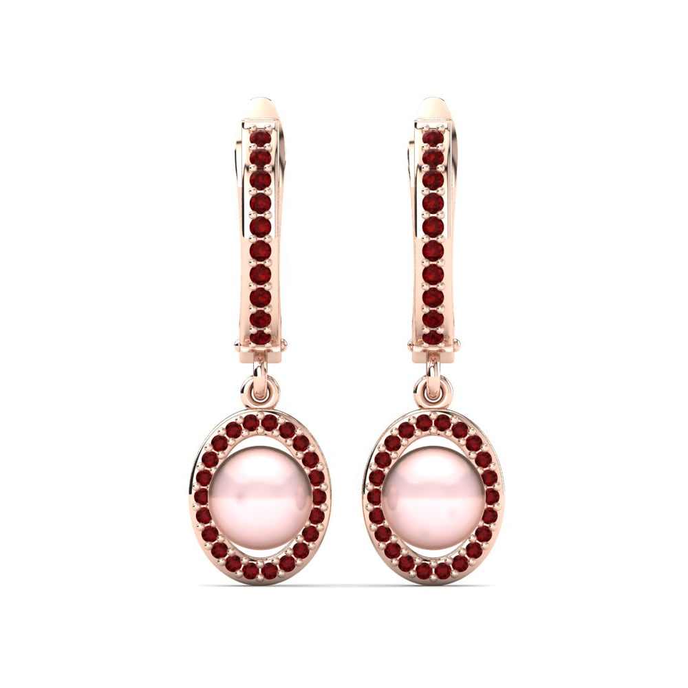 Ruby Earring Leliany