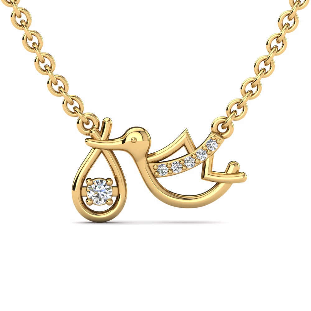 Laboratorium Gekweekte Diamant Dames Hanger Sasha
