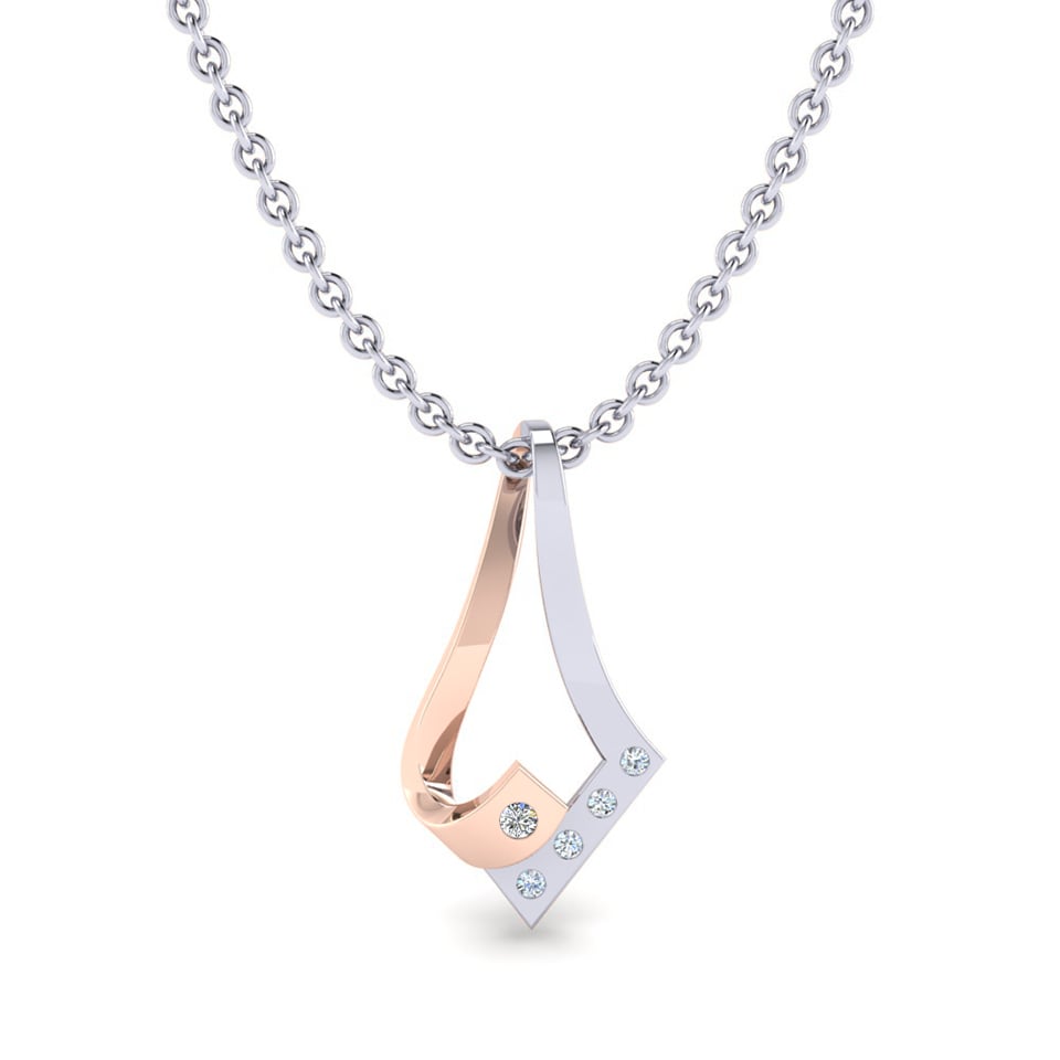Laboratorium Gekweekte Diamant Dames Hanger Mirela