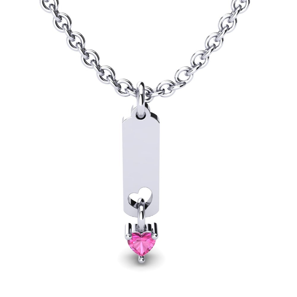 Roze Toermalijn Dames Hanger Vesna