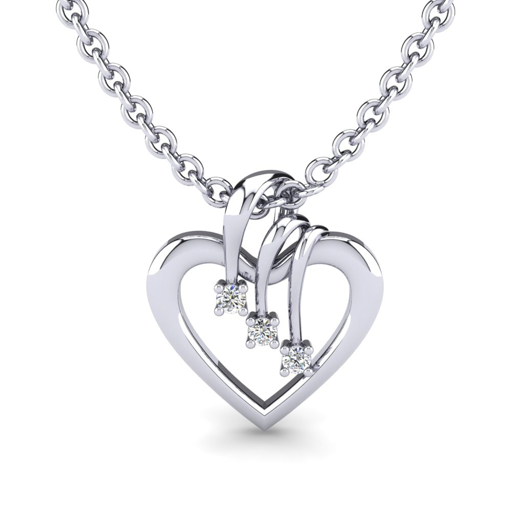 Laboratorium Gekweekte Diamant Dames Hanger Katrin