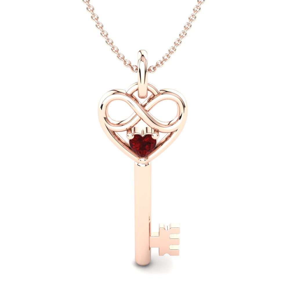 14ct Rose Gold Women's Pendant Irma
