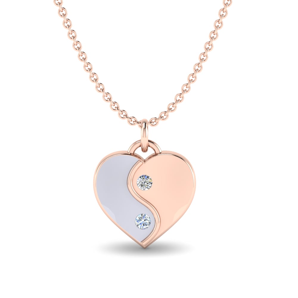 Laboratorium Gekweekte Diamant Dames Hanger Lidiya