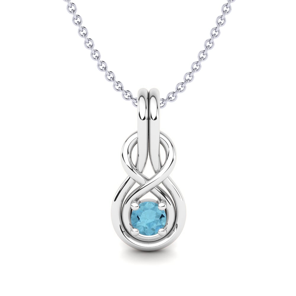 18ct White Gold Women's Pendant Laima