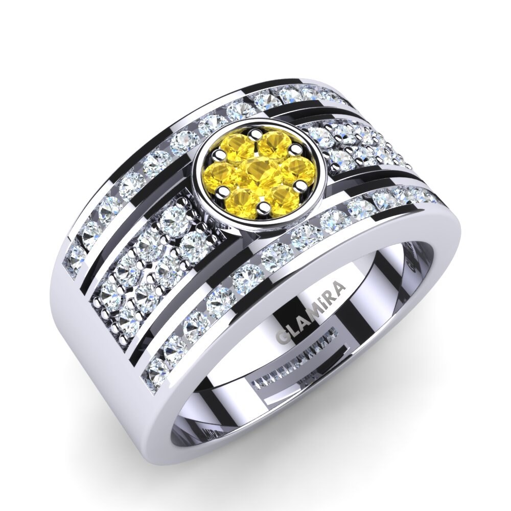 Yellow Sapphire Ring Beverly
