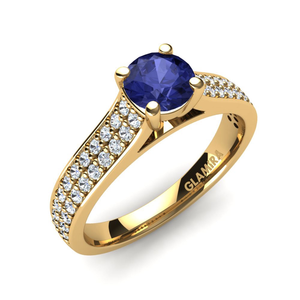 Tanzanite Engagement Ring Arella 0.5 crt