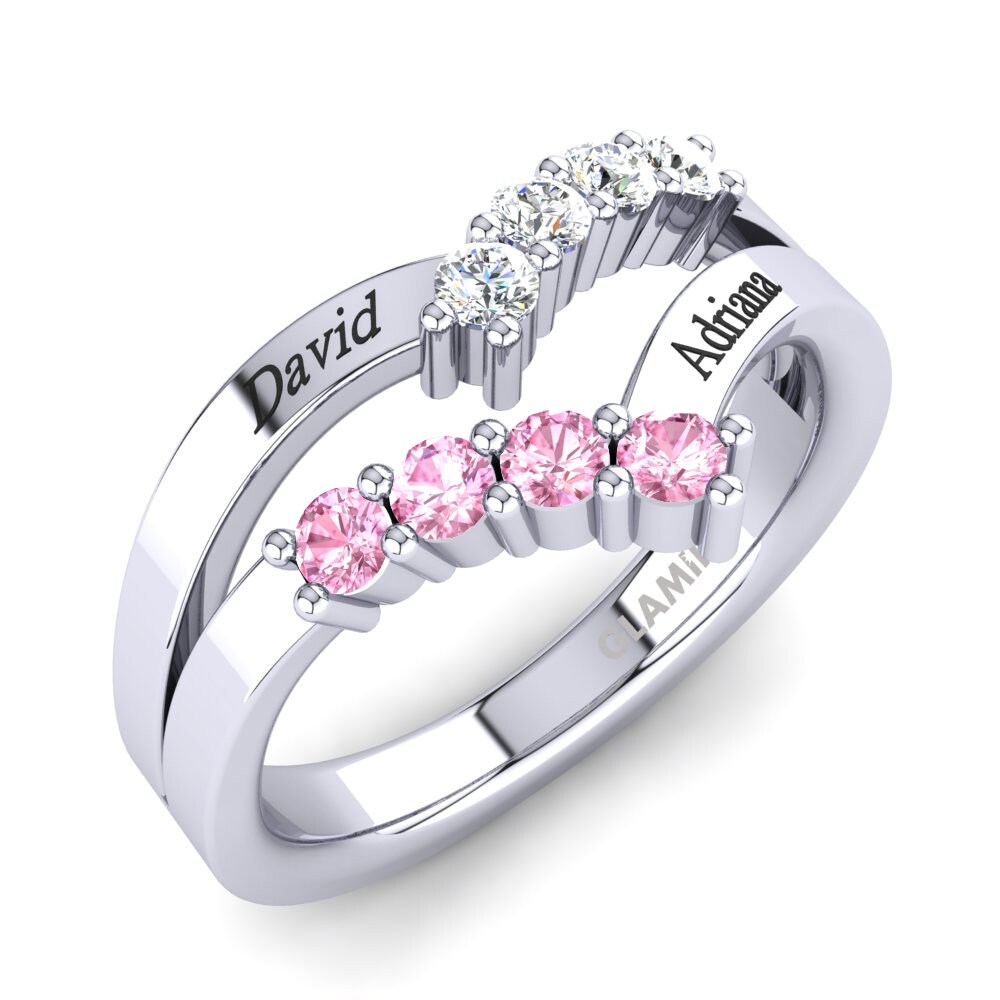 Rosa Saphir Ring Tonyetta