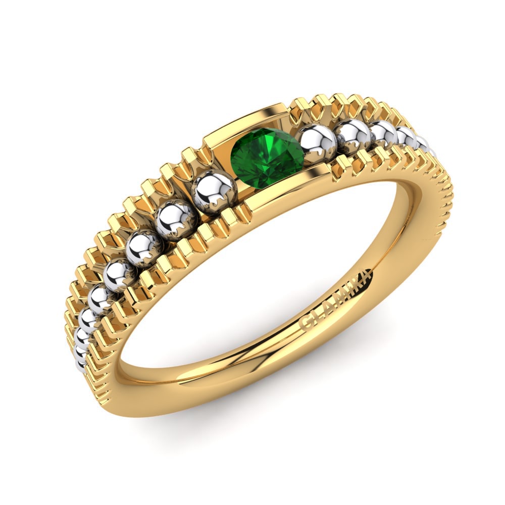 Glamira emerald ring hot sale