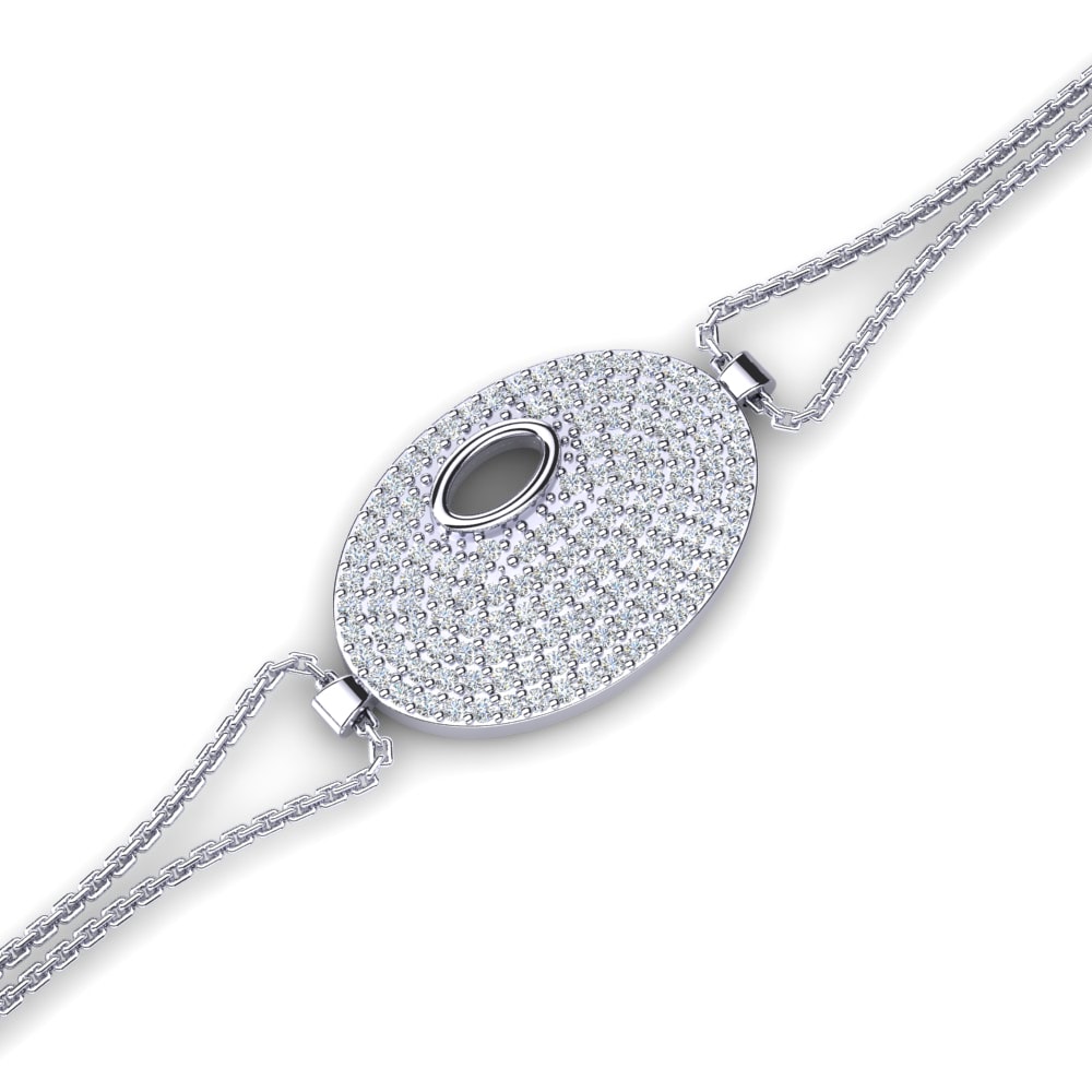 950 Palladium Women's Bracelet Romia