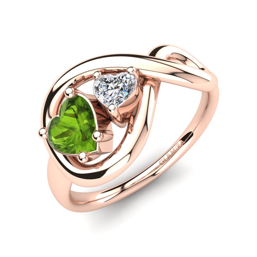 Rotgold 750 Ring Salvina