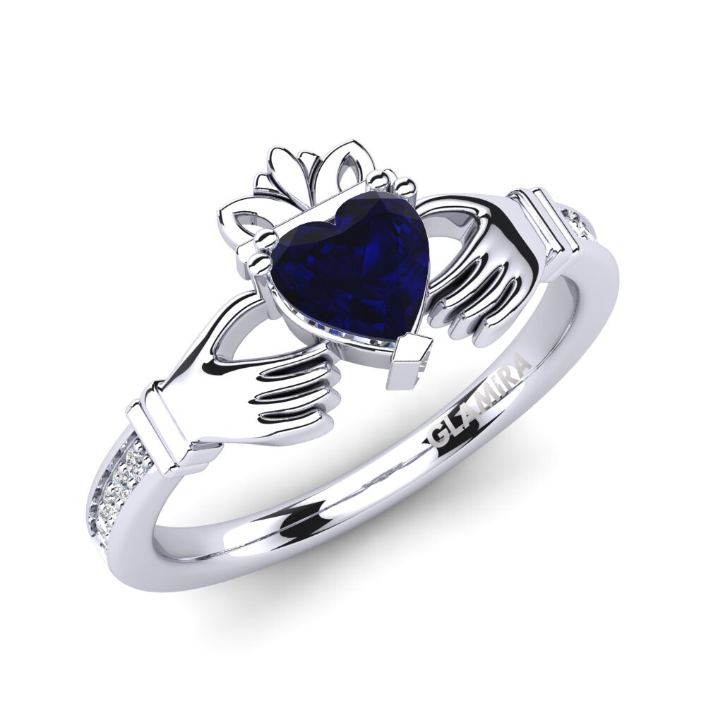 Comprar Anillo de compromiso Tamara en Corazón corte Quilates