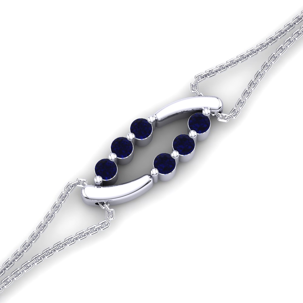 Saffier Dames Armband Arthesi