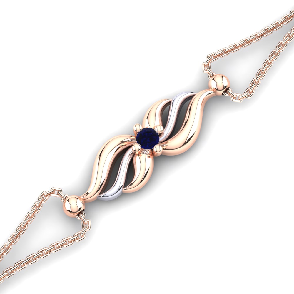 Saffier Dames Armband Cedar