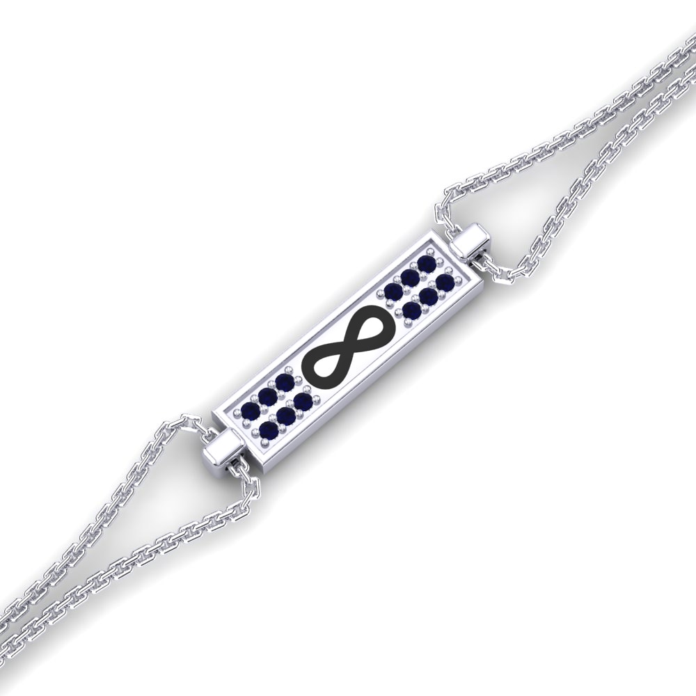 Saffier Dames Armband Diba