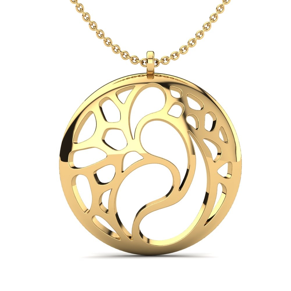 18k Yellow Gold Necklace Alanza