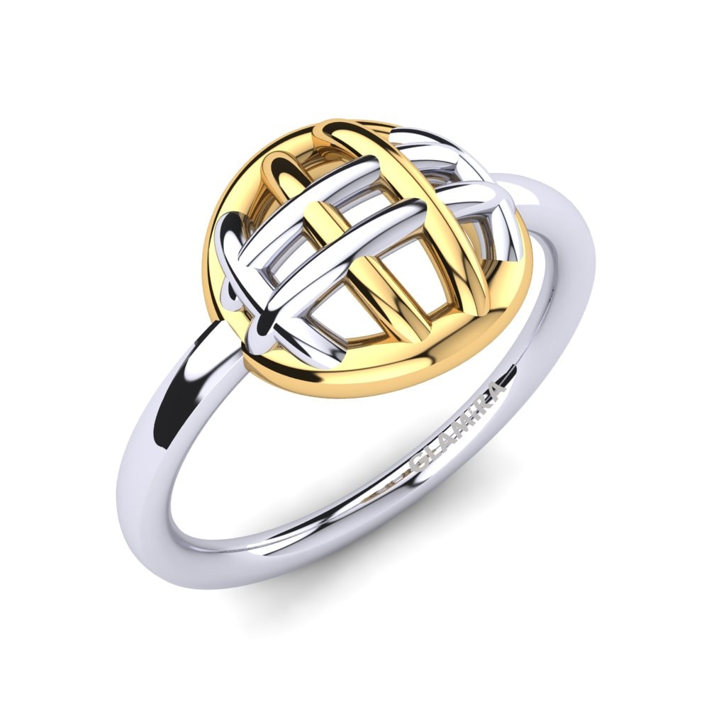 14ct Yellow & White Gold Ring Mayabeth