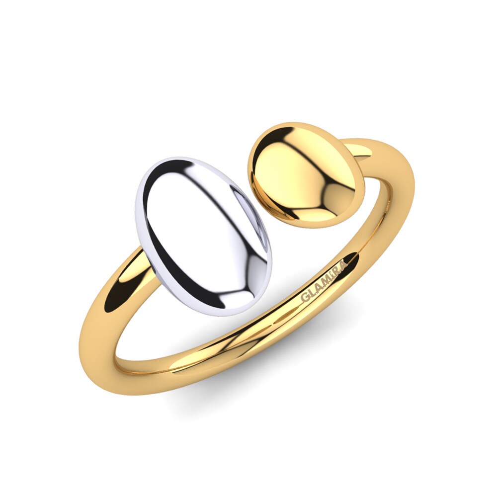 14ct Yellow & White Gold Ring Mironoska